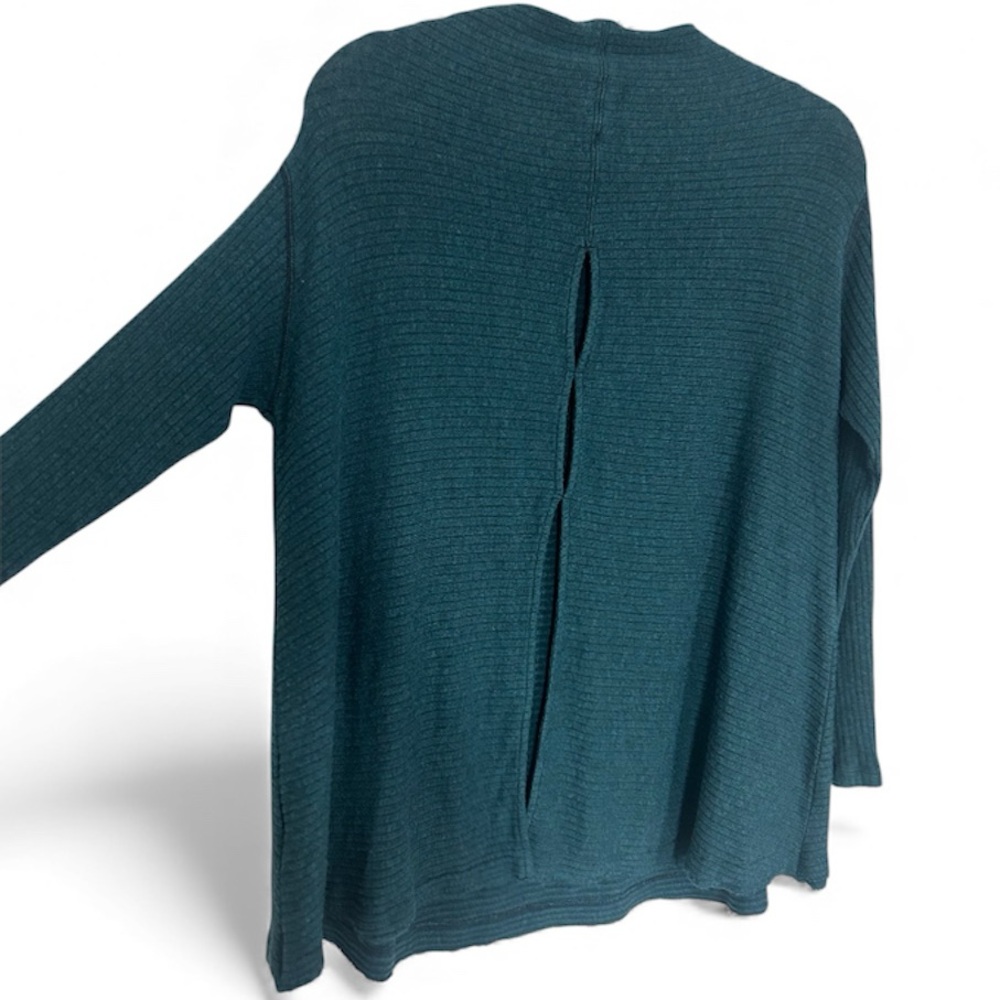 We The Free Teal Cowl Neck Sweater - Picture 2 of 7